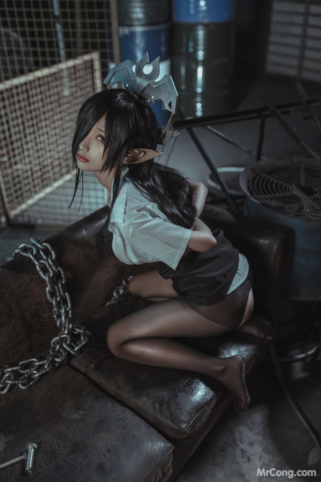 Coser蠢沫沫 chunmomo Black Beast Queen 127 photos - 40