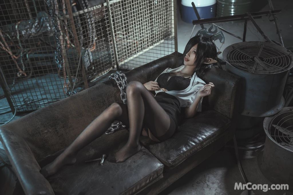 Coser蠢沫沫 chunmomo Black Beast Queen 127 photos - 51