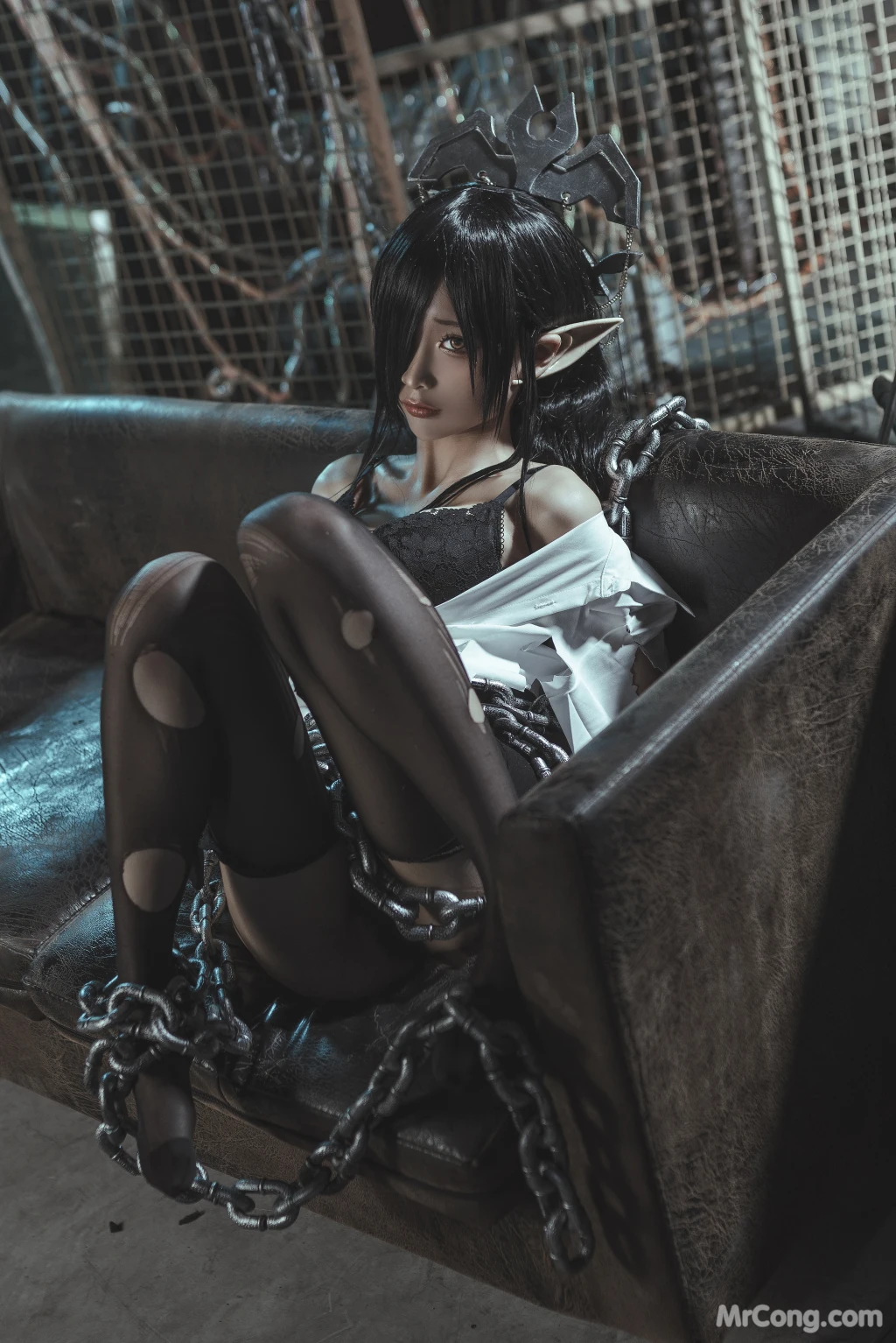 Coser蠢沫沫 chunmomo Black Beast Queen 127 photos - 54