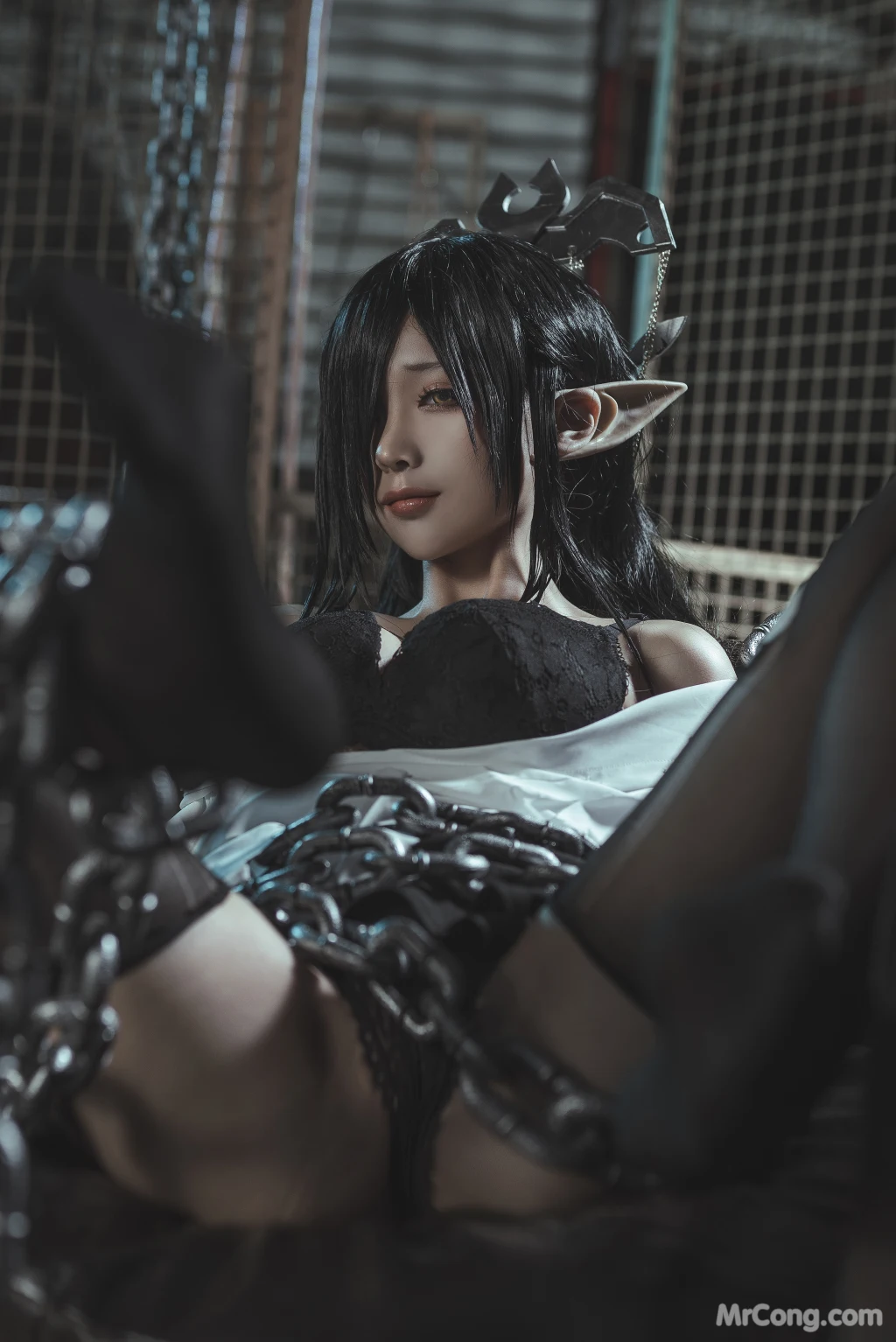 Coser蠢沫沫 chunmomo Black Beast Queen 127 photos - 57