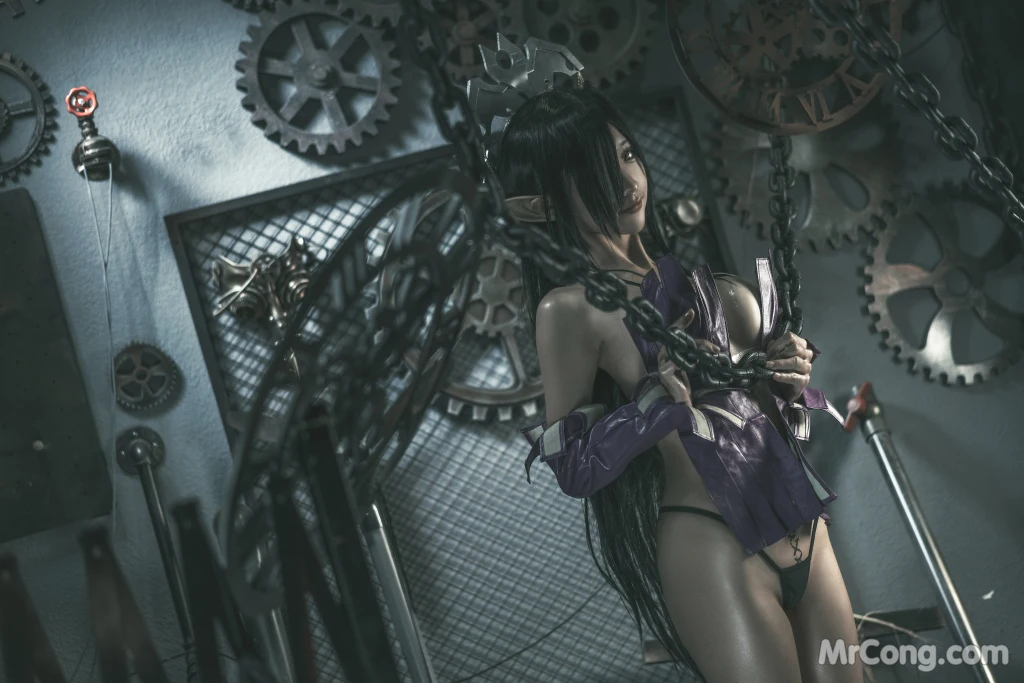Coser蠢沫沫 chunmomo Black Beast Queen 127 photos - 81