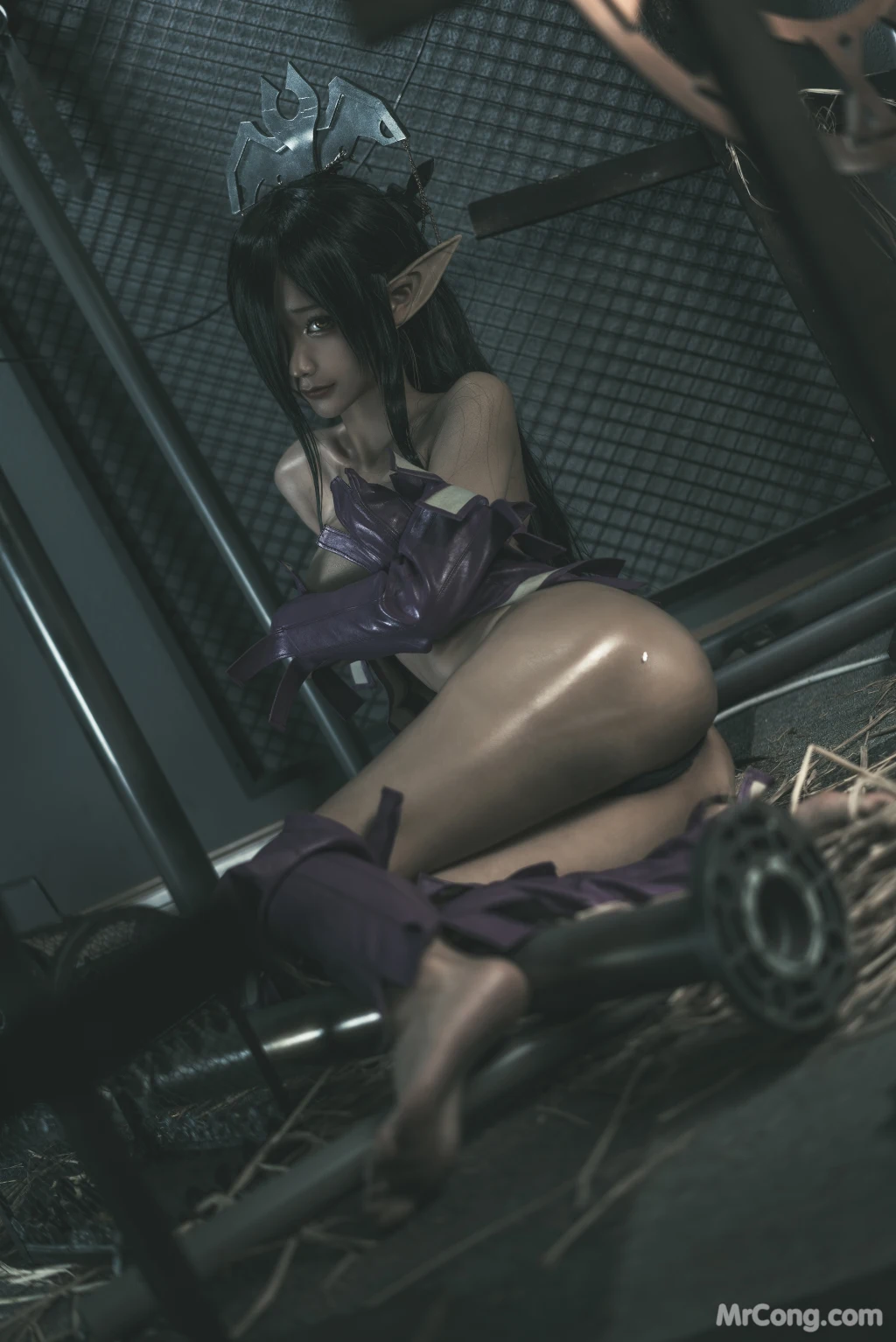 Coser蠢沫沫 chunmomo Black Beast Queen 127 photos - 82