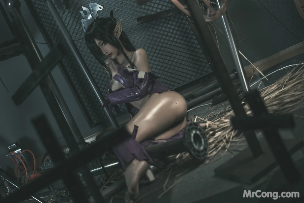 Coser蠢沫沫 chunmomo Black Beast Queen 127 photos - 83