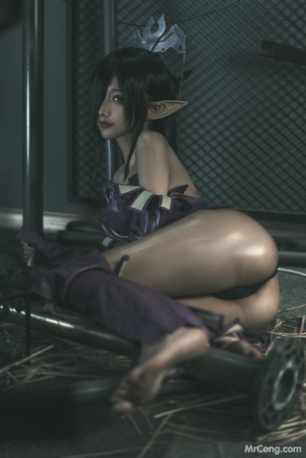 Coser蠢沫沫 chunmomo Black Beast Queen 127 photos - 85