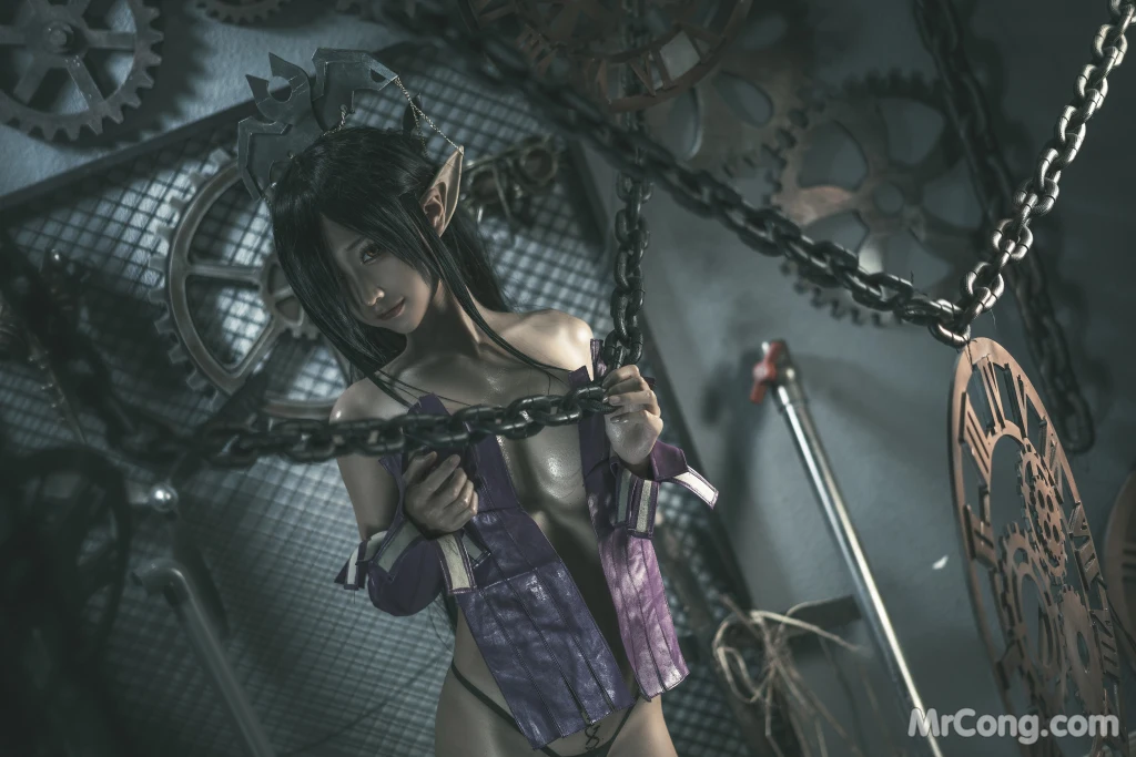 Coser蠢沫沫 chunmomo Black Beast Queen 127 photos - 93