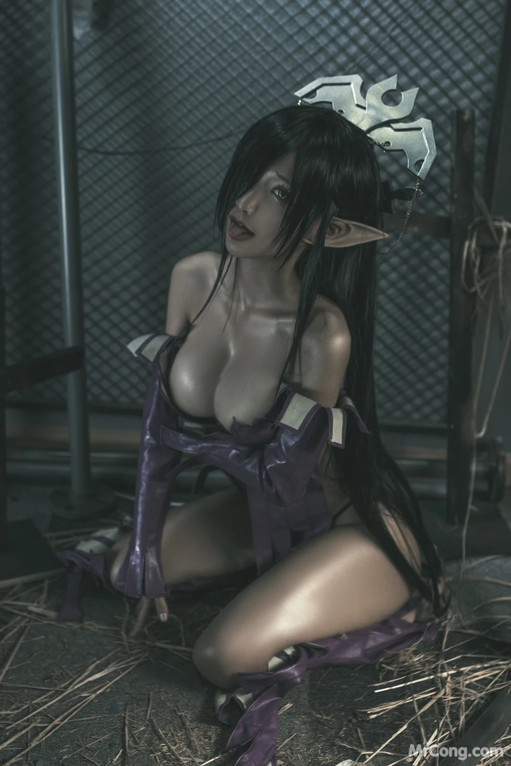 Coser蠢沫沫 chunmomo Black Beast Queen 127 photos - 98