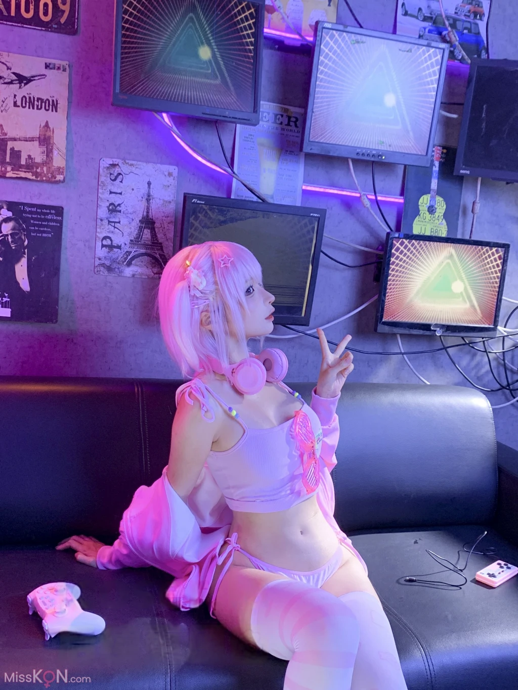 Coser蠢沫沫 chunmomo Game Girls 342 photos - 115