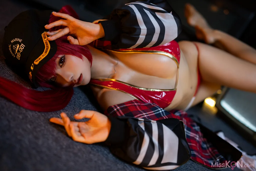 Coser蠢沫沫 chunmomo Hololive 宝钟玛琳 船长 238 photos - 28