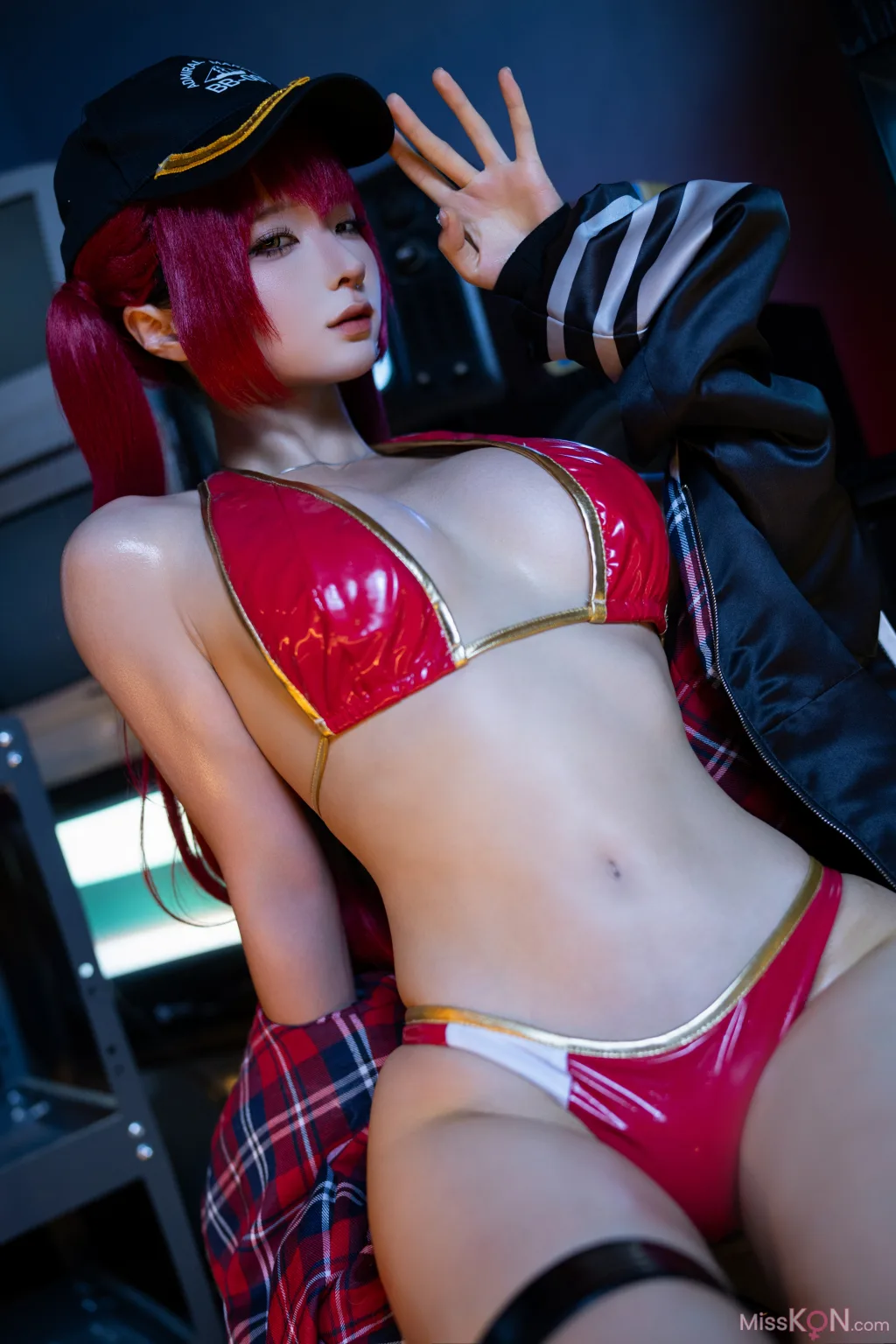 Coser蠢沫沫 chunmomo Hololive 宝钟玛琳 船长 238 photos - 60