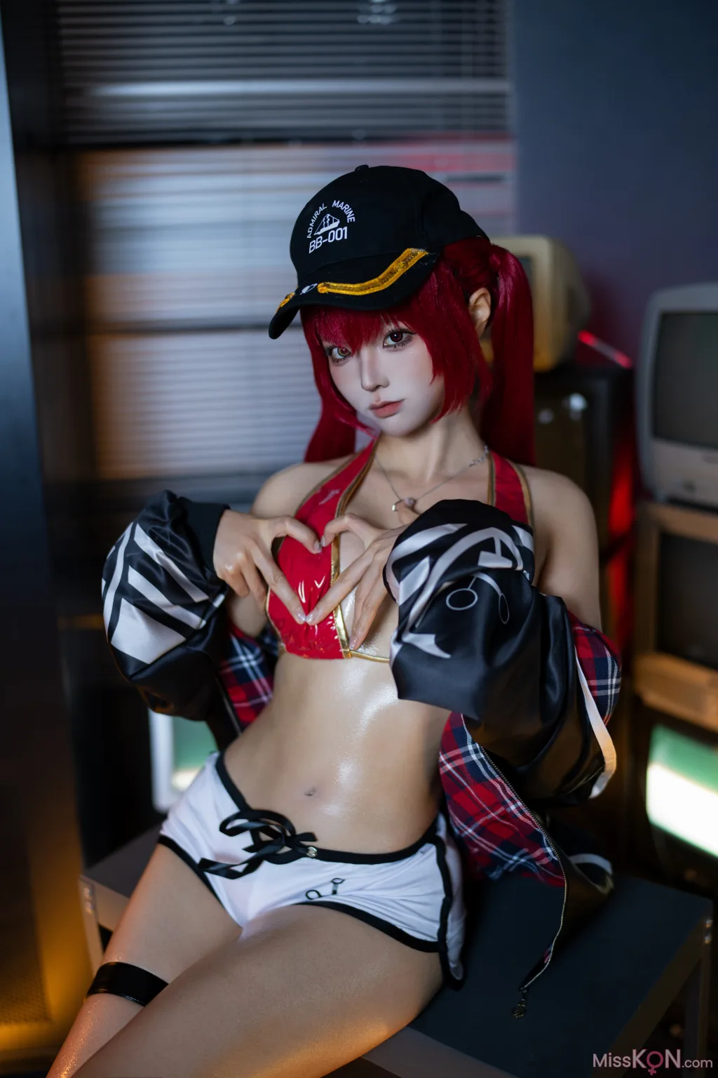 Coser蠢沫沫 chunmomo Hololive 宝钟玛琳 船长 238 photos - 157