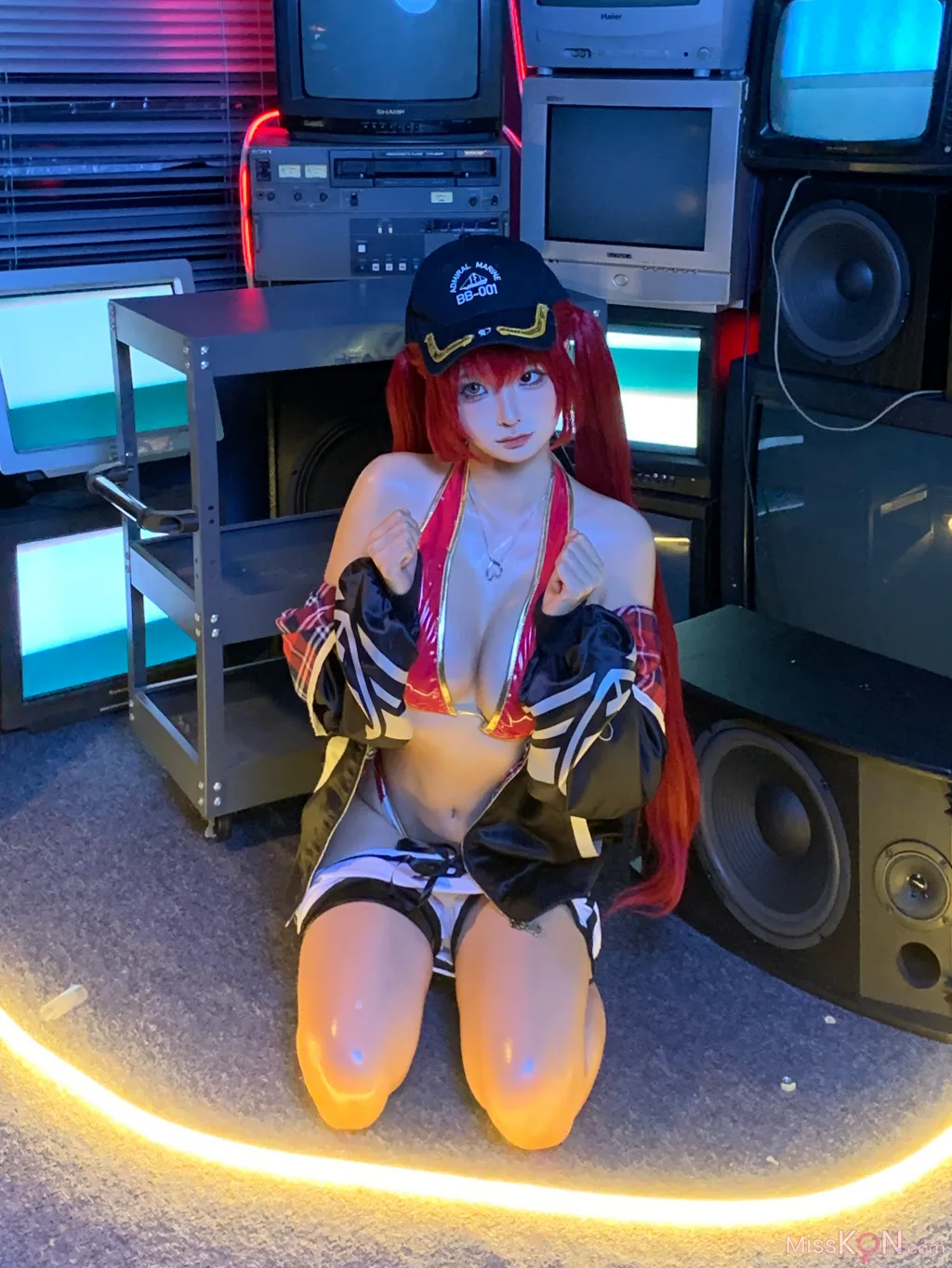 Coser蠢沫沫 chunmomo Hololive 宝钟玛琳 船长 238 photos - 194