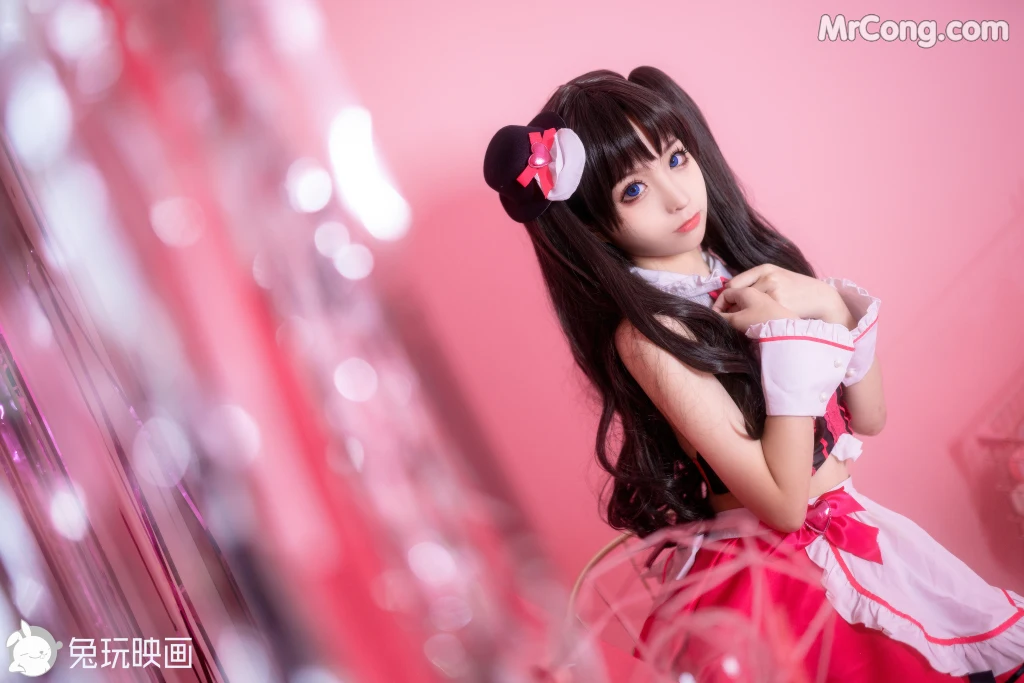 Coser蠢沫沫 chunmomo Vol077 女仆凛 40 photos