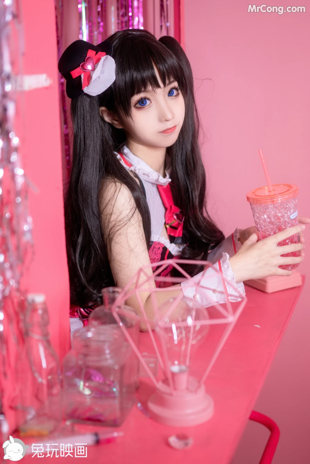 Coser蠢沫沫 chunmomo Vol077 女仆凛 40 photos - 2