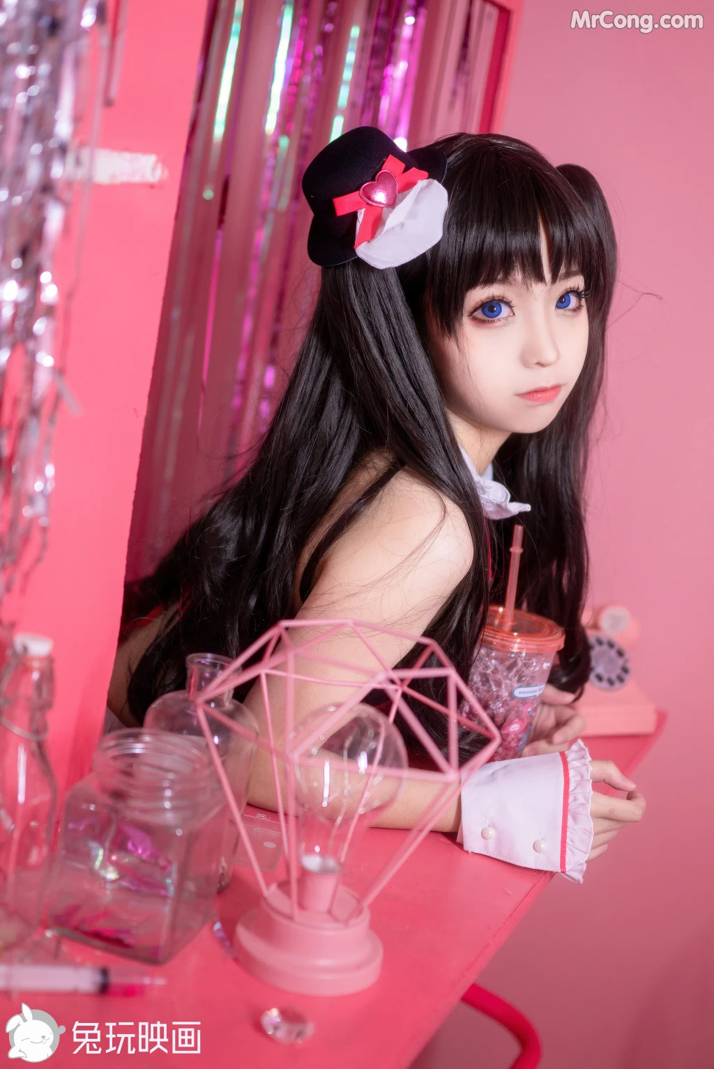 Coser蠢沫沫 chunmomo Vol077 女仆凛 40 photos - 11