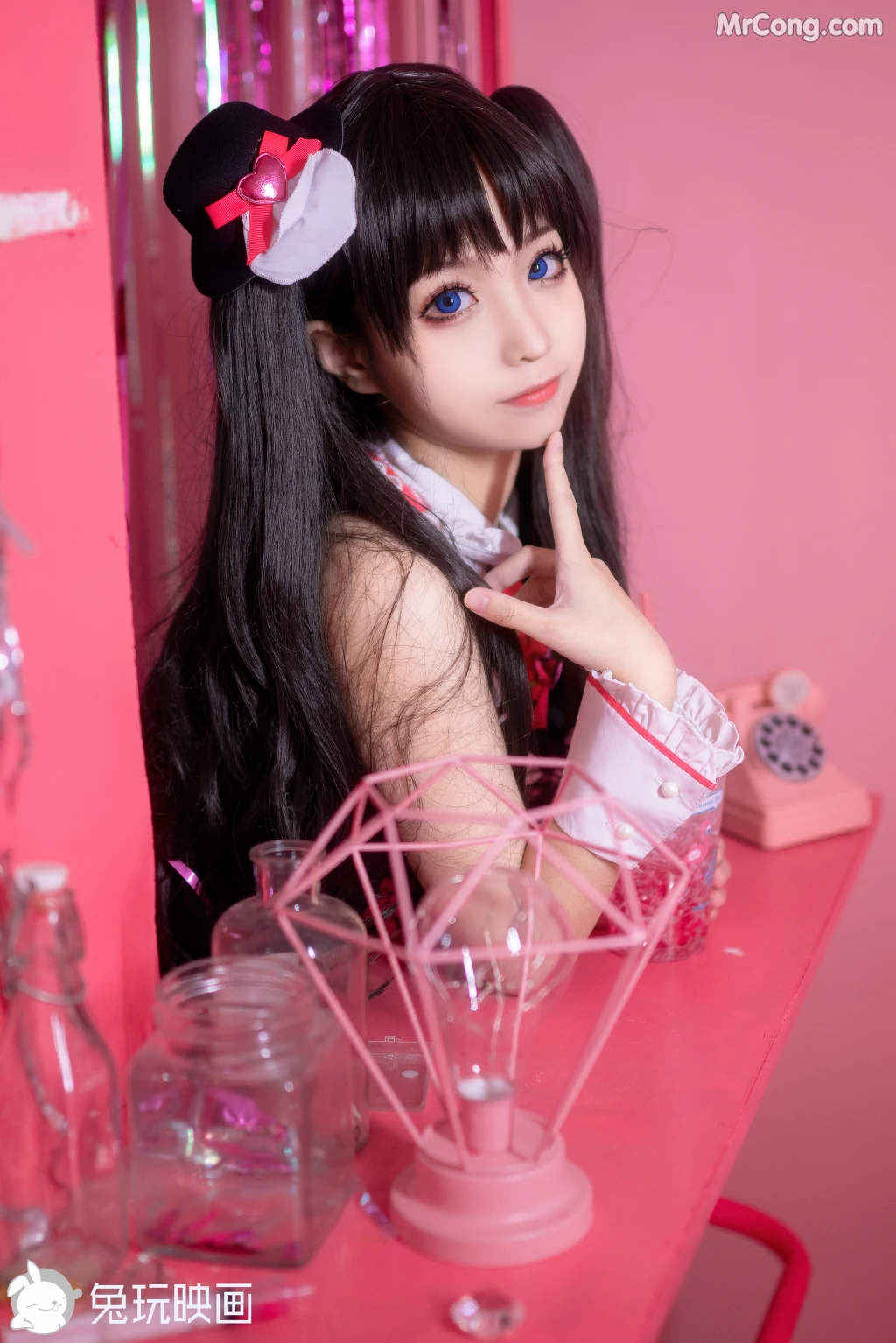 Coser蠢沫沫 chunmomo Vol077 女仆凛 40 photos - 13