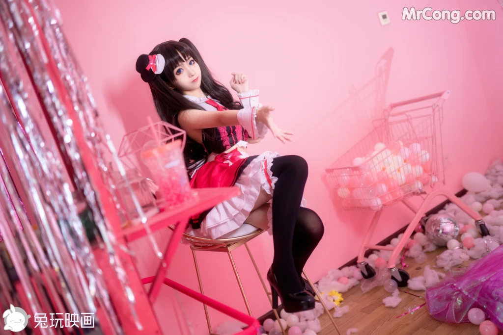 Coser蠢沫沫 chunmomo Vol077 女仆凛 40 photos - 17