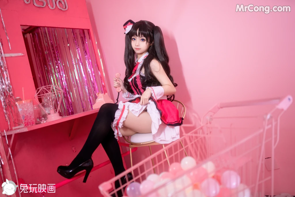 Coser蠢沫沫 chunmomo Vol077 女仆凛 40 photos - 22