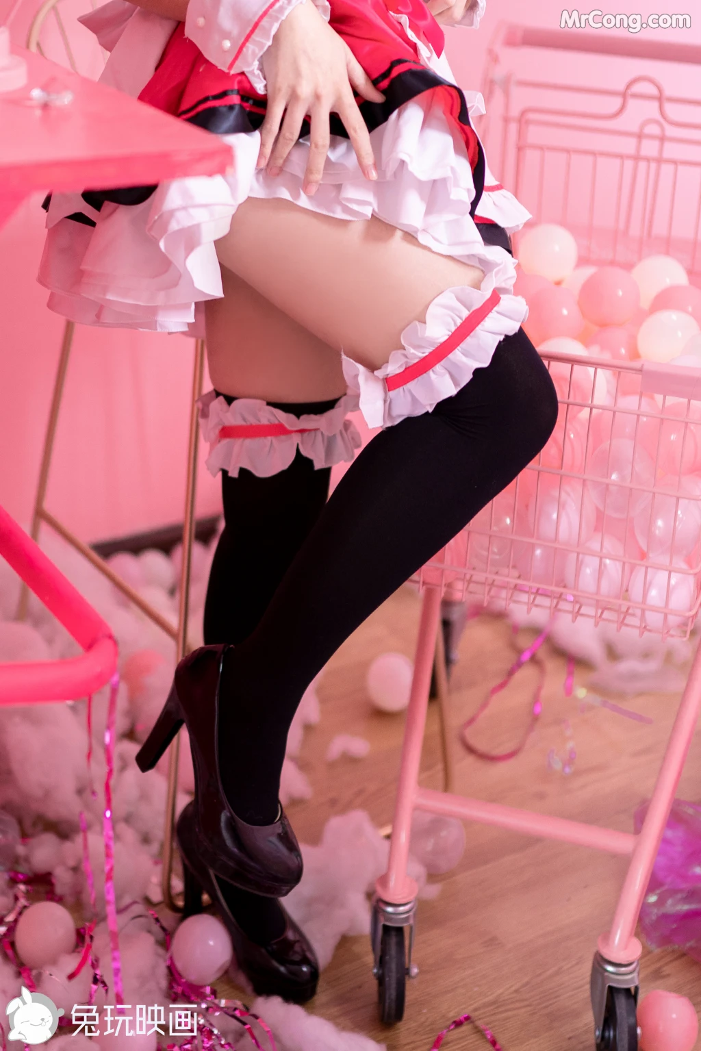 Coser蠢沫沫 chunmomo Vol077 女仆凛 40 photos - 23