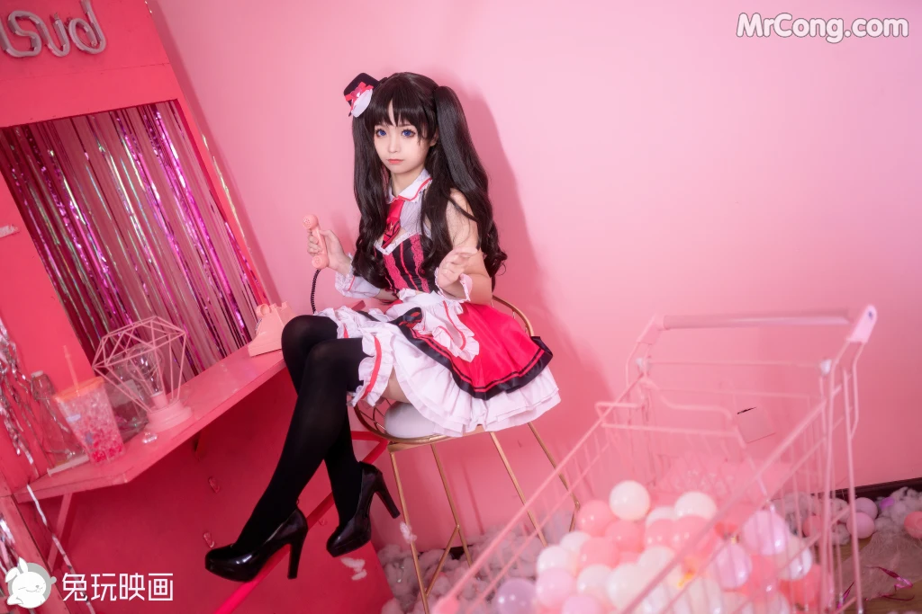 Coser蠢沫沫 chunmomo Vol077 女仆凛 40 photos - 27