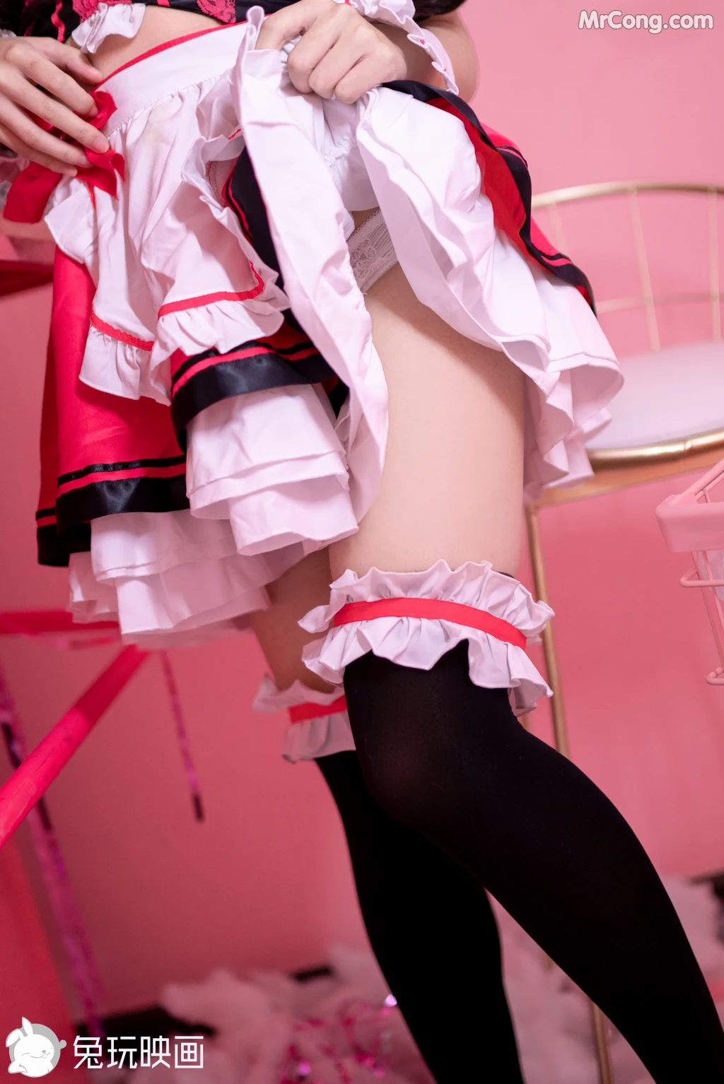Coser蠢沫沫 chunmomo Vol077 女仆凛 40 photos - 32