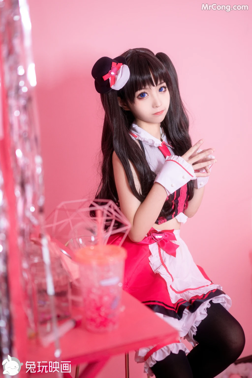 Coser蠢沫沫 chunmomo Vol077 女仆凛 40 photos - 36