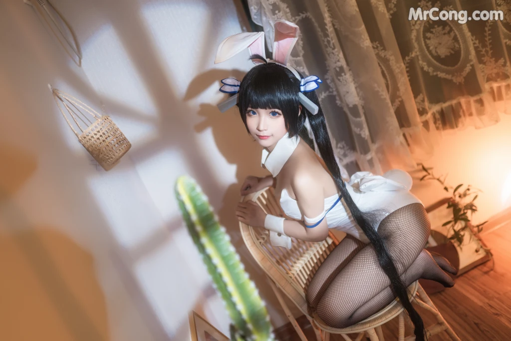 Coser蠢沫沫 chunmomo Vol080 赫斯提亚兔女郎 40 photos - 20