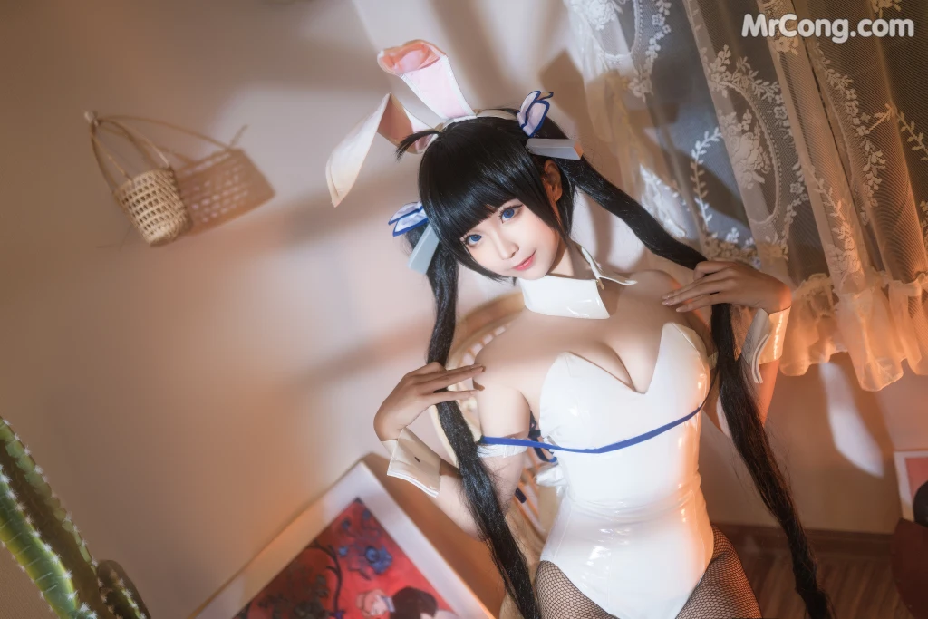 Coser蠢沫沫 chunmomo Vol080 赫斯提亚兔女郎 40 photos - 26