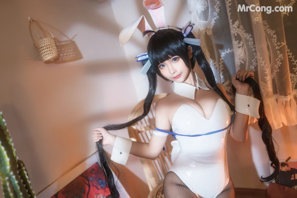 Coser蠢沫沫 chunmomo Vol080 赫斯提亚兔女郎 40 photos - 30