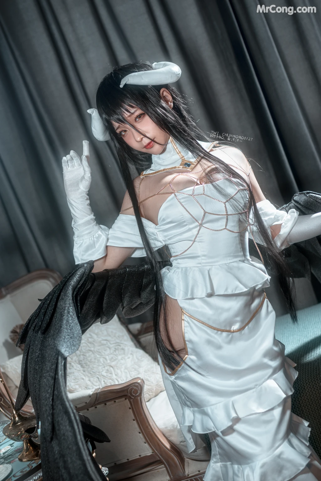 Coser蠢沫沫 chunmomo Vol085 雅儿贝德原皮 40 photos - 19