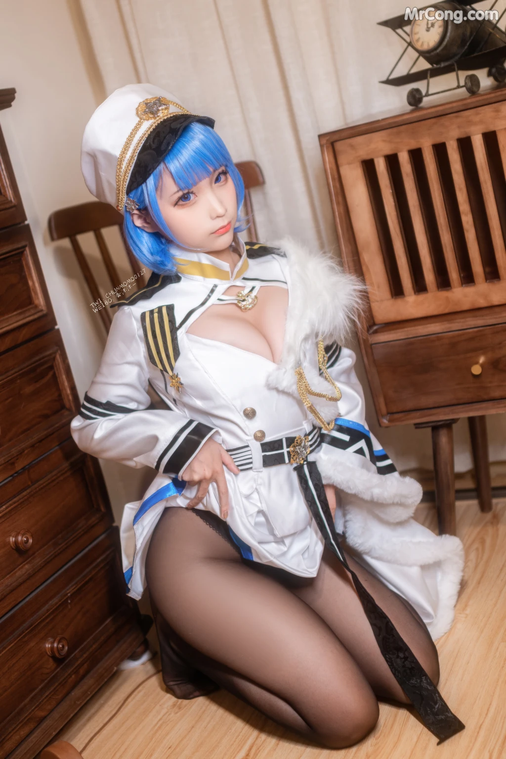Coser蠢沫沫 chunmomo Vol086 恰巴耶夫原皮 40 photos - 16