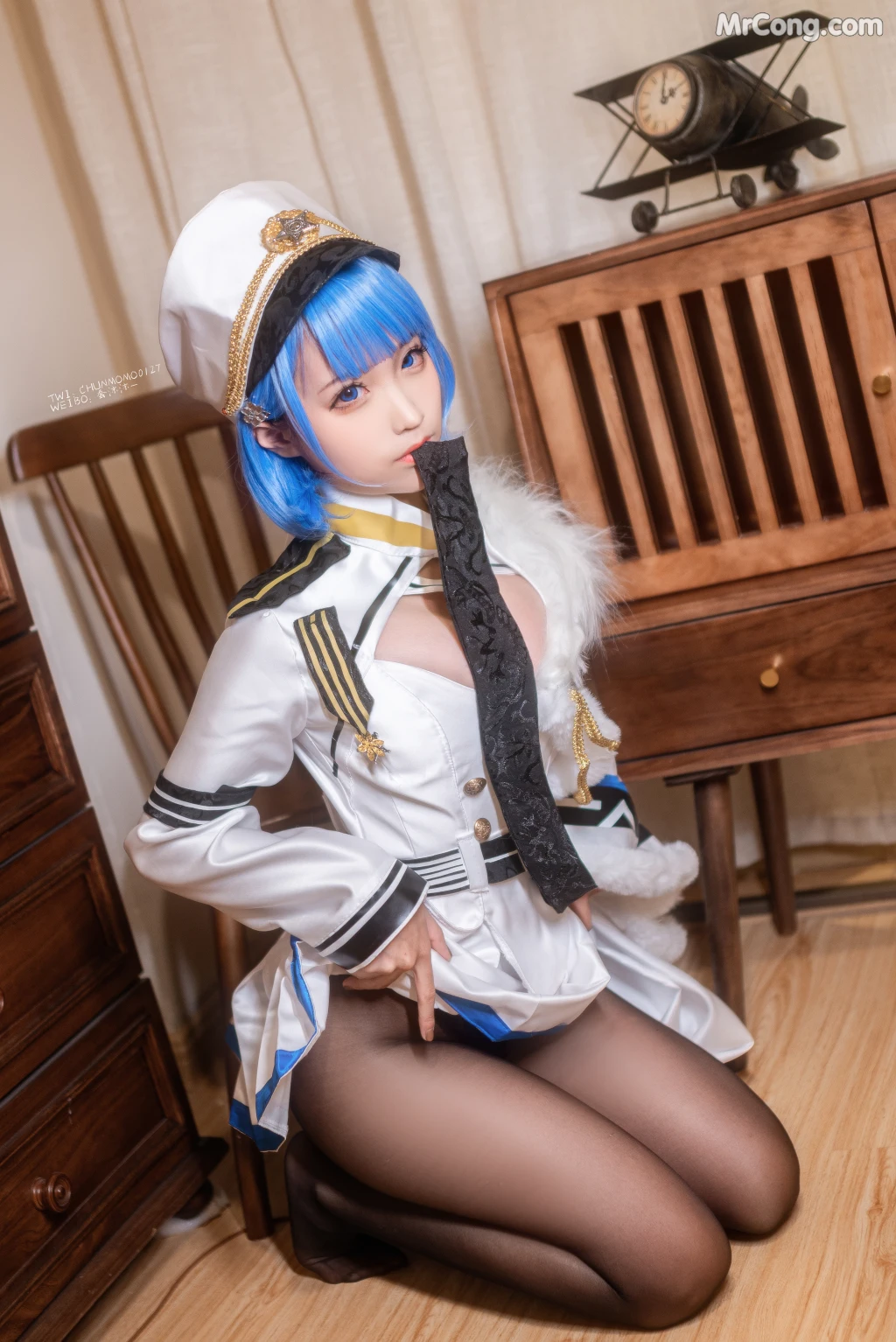Coser蠢沫沫 chunmomo Vol086 恰巴耶夫原皮 40 photos - 17