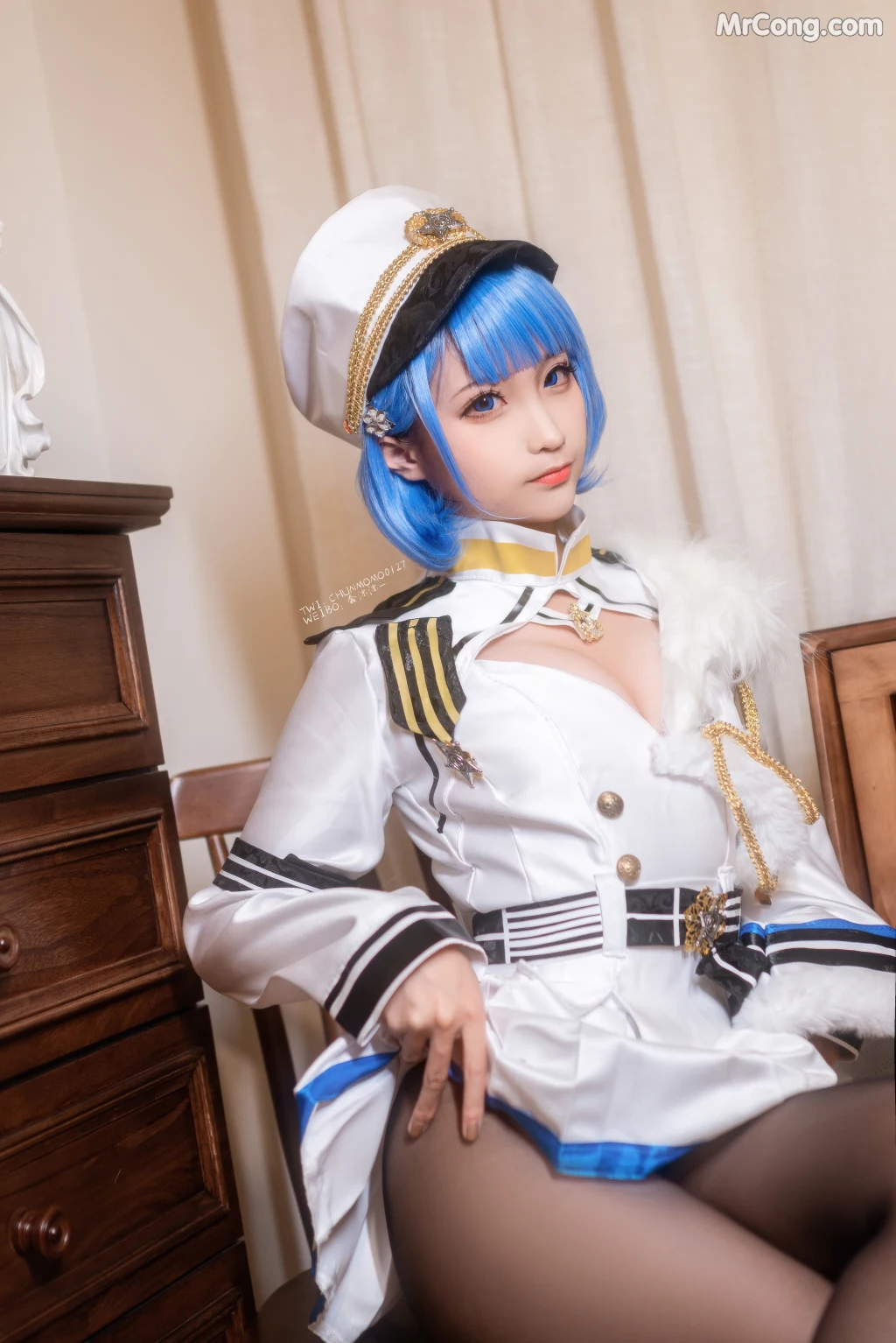 Coser蠢沫沫 chunmomo Vol086 恰巴耶夫原皮 40 photos - 20
