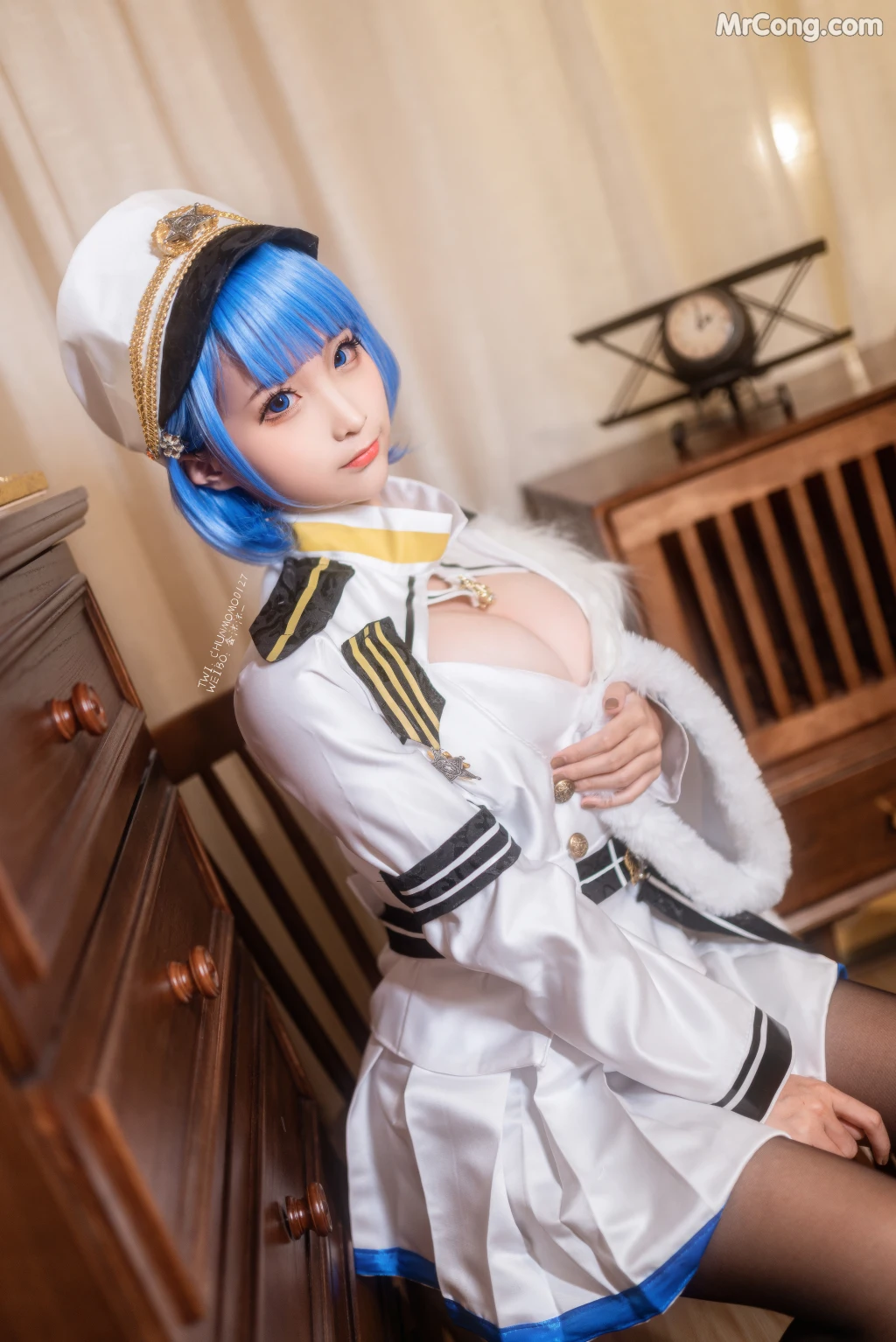 Coser蠢沫沫 chunmomo Vol086 恰巴耶夫原皮 40 photos - 25