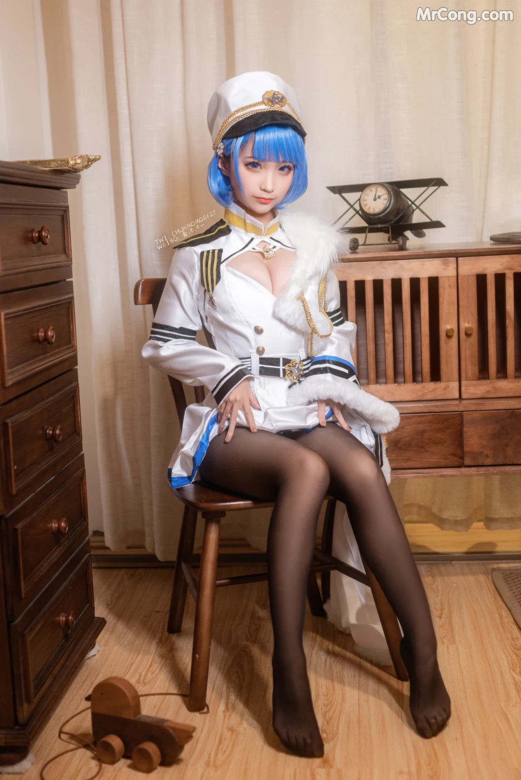 Coser蠢沫沫 chunmomo Vol086 恰巴耶夫原皮 40 photos - 29
