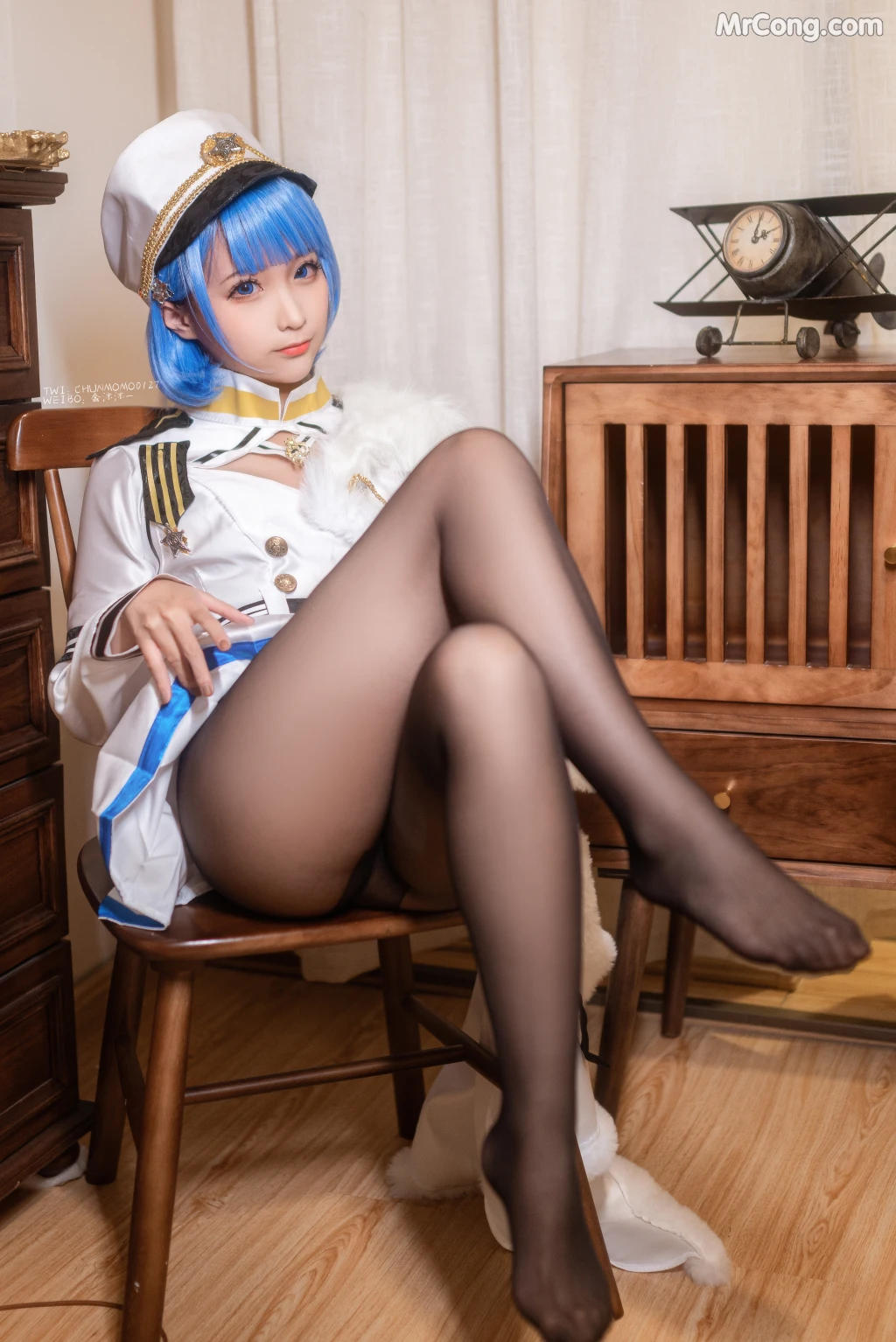 Coser蠢沫沫 chunmomo Vol086 恰巴耶夫原皮 40 photos - 30