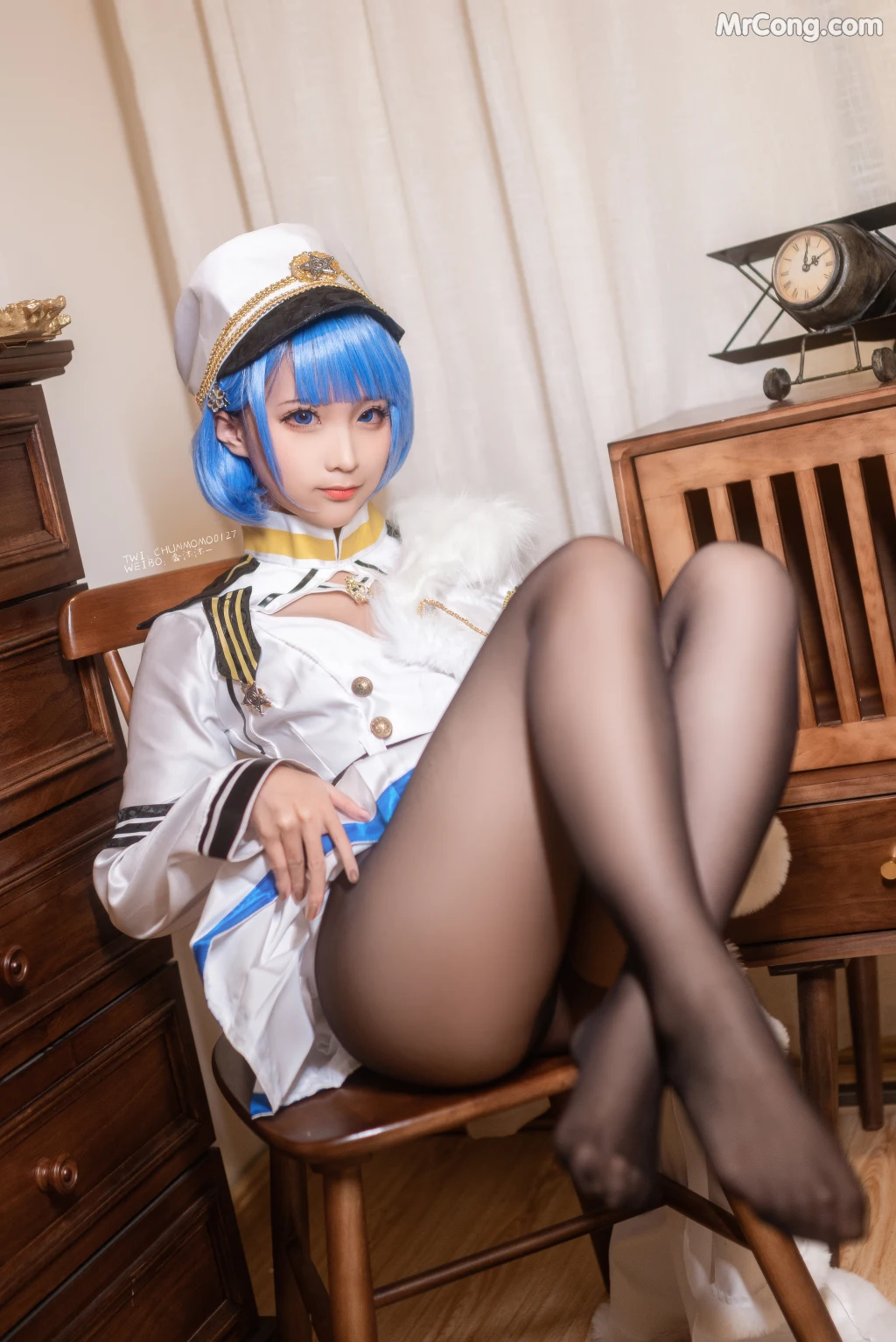 Coser蠢沫沫 chunmomo Vol086 恰巴耶夫原皮 40 photos - 31