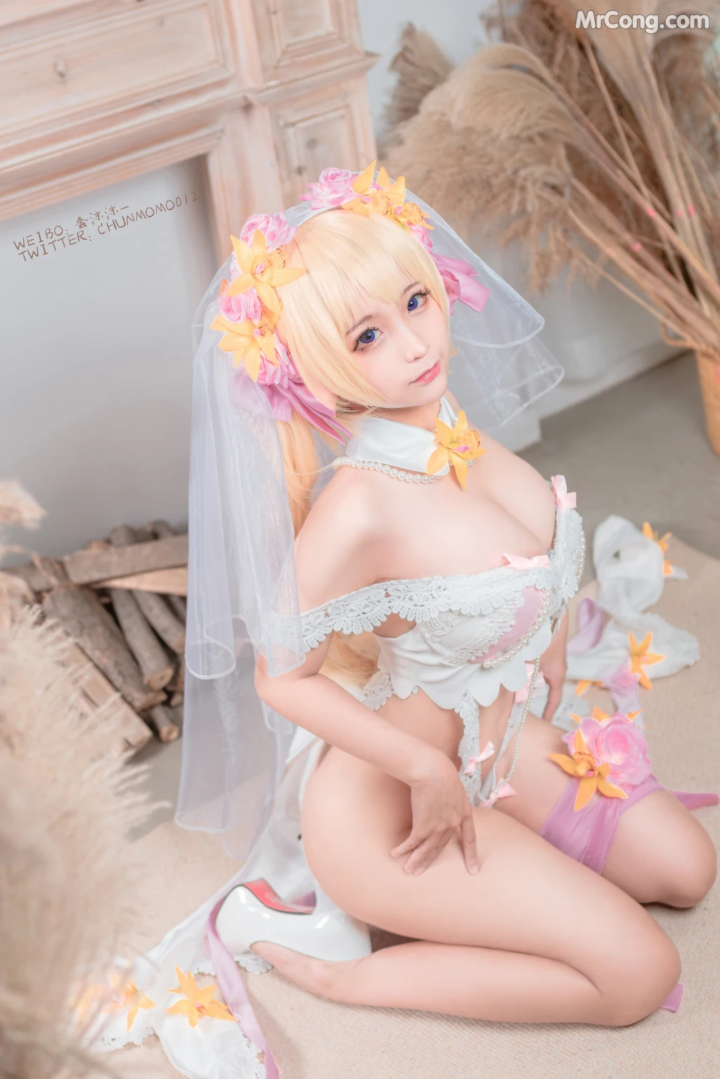 Coser蠢沫沫 chunmomo Vol088 赫葵特 40 photos - 17