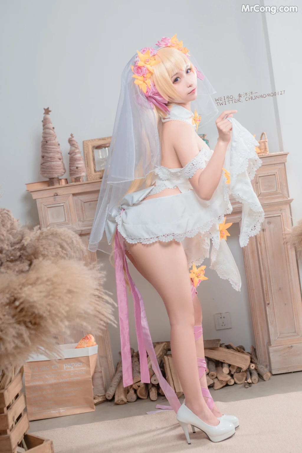 Coser蠢沫沫 chunmomo Vol088 赫葵特 40 photos - 29