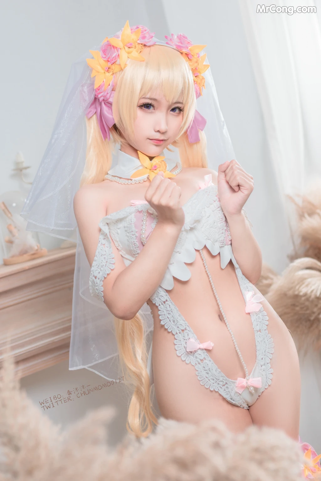 Coser蠢沫沫 chunmomo Vol088 赫葵特 40 photos - 32