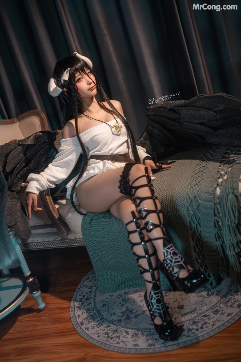 Coser蠢沫沫 chunmomo Vol095 雅儿贝德毛衣 40 photos - 3