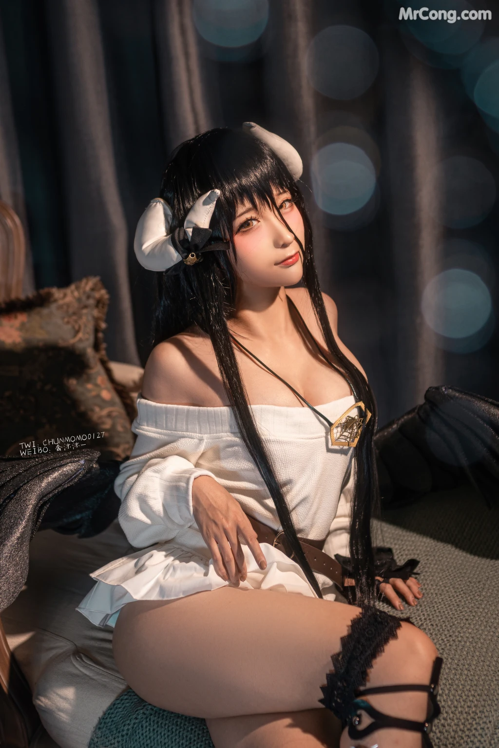 Coser蠢沫沫 chunmomo Vol095 雅儿贝德毛衣 40 photos - 4