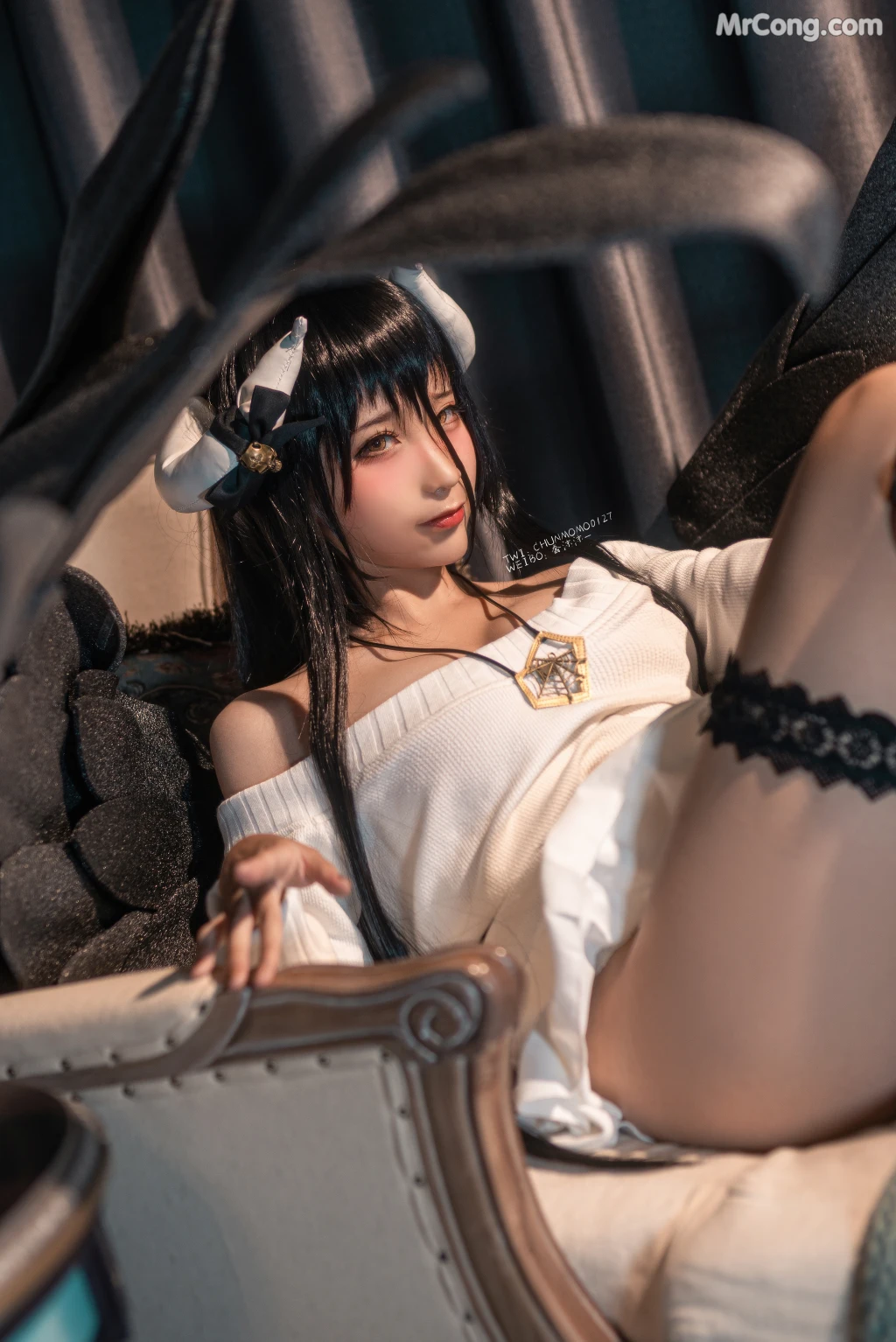 Coser蠢沫沫 chunmomo Vol095 雅儿贝德毛衣 40 photos - 9