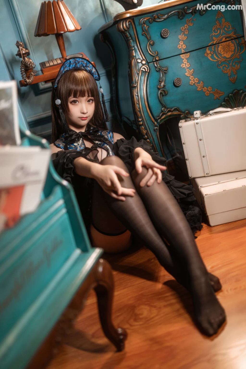 Coser蠢沫沫 chunmomo Vol096 小僵尸 40 photos - 11