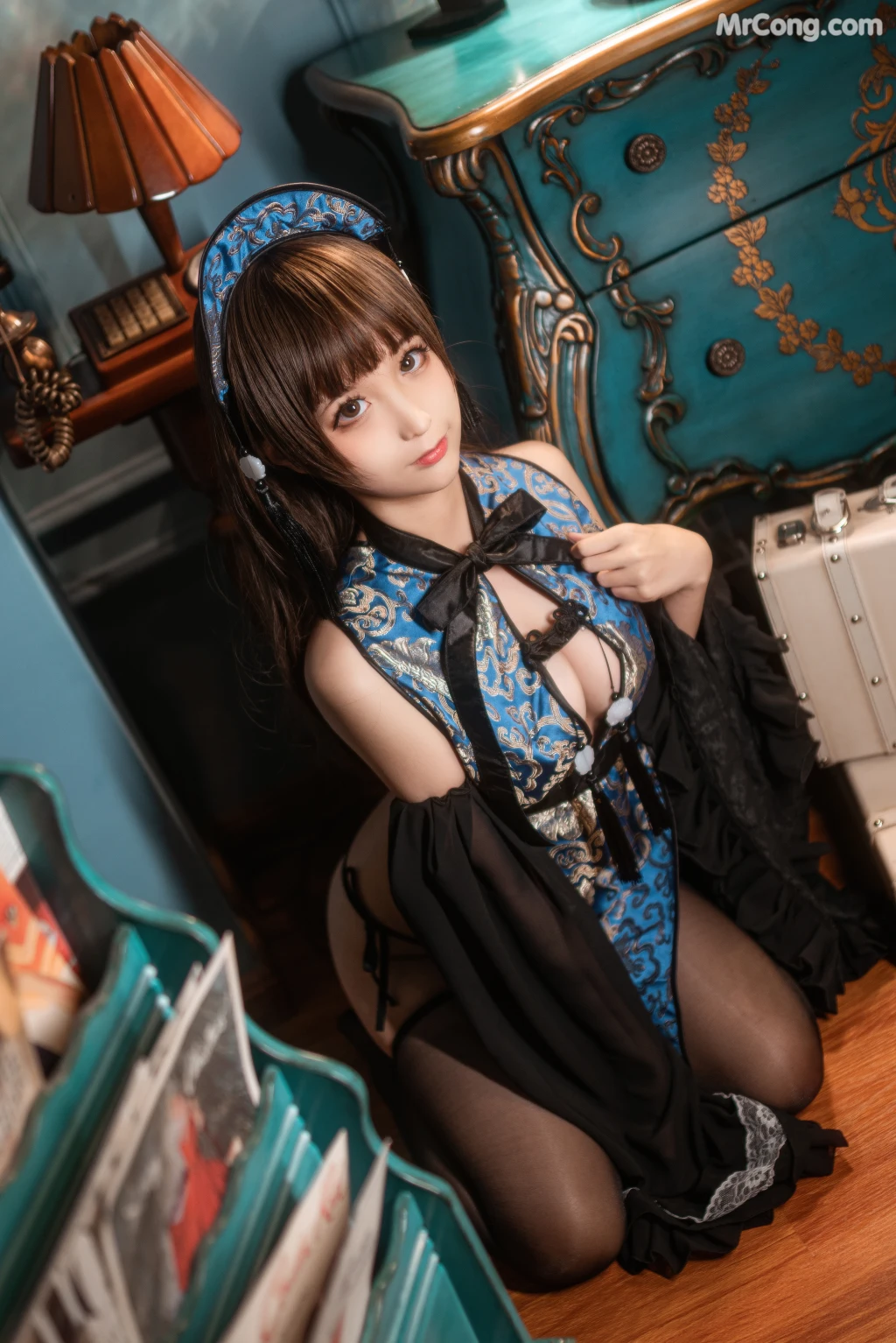 Coser蠢沫沫 chunmomo Vol096 小僵尸 40 photos - 13