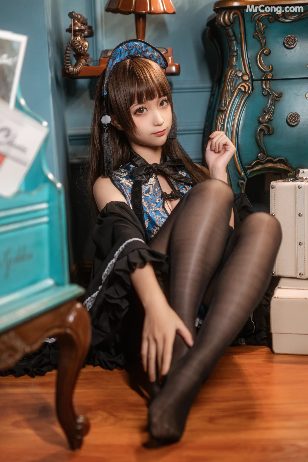Coser蠢沫沫 chunmomo Vol096 小僵尸 40 photos - 34