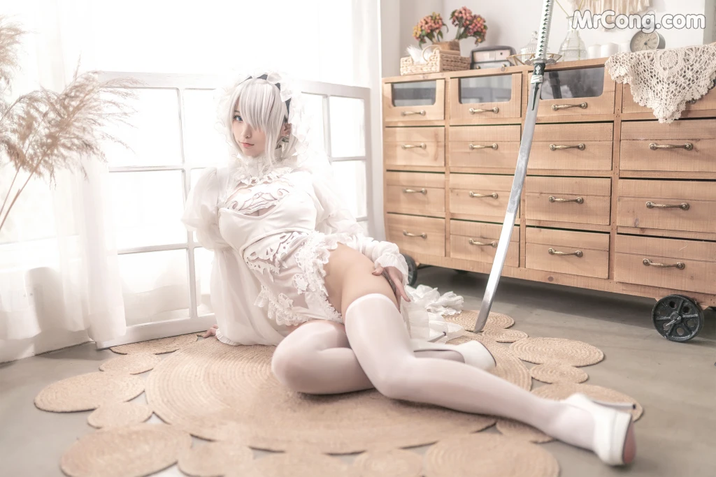 Coser蠢沫沫 chunmomo Vol098 白花嫁 20 photos - 13