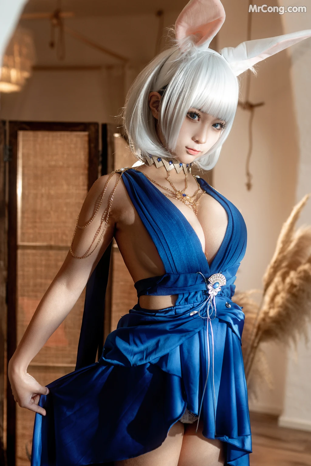 Coser蠢沫沫 chunmomo Vol100 碧蓝航线加贺 40 photos - 35