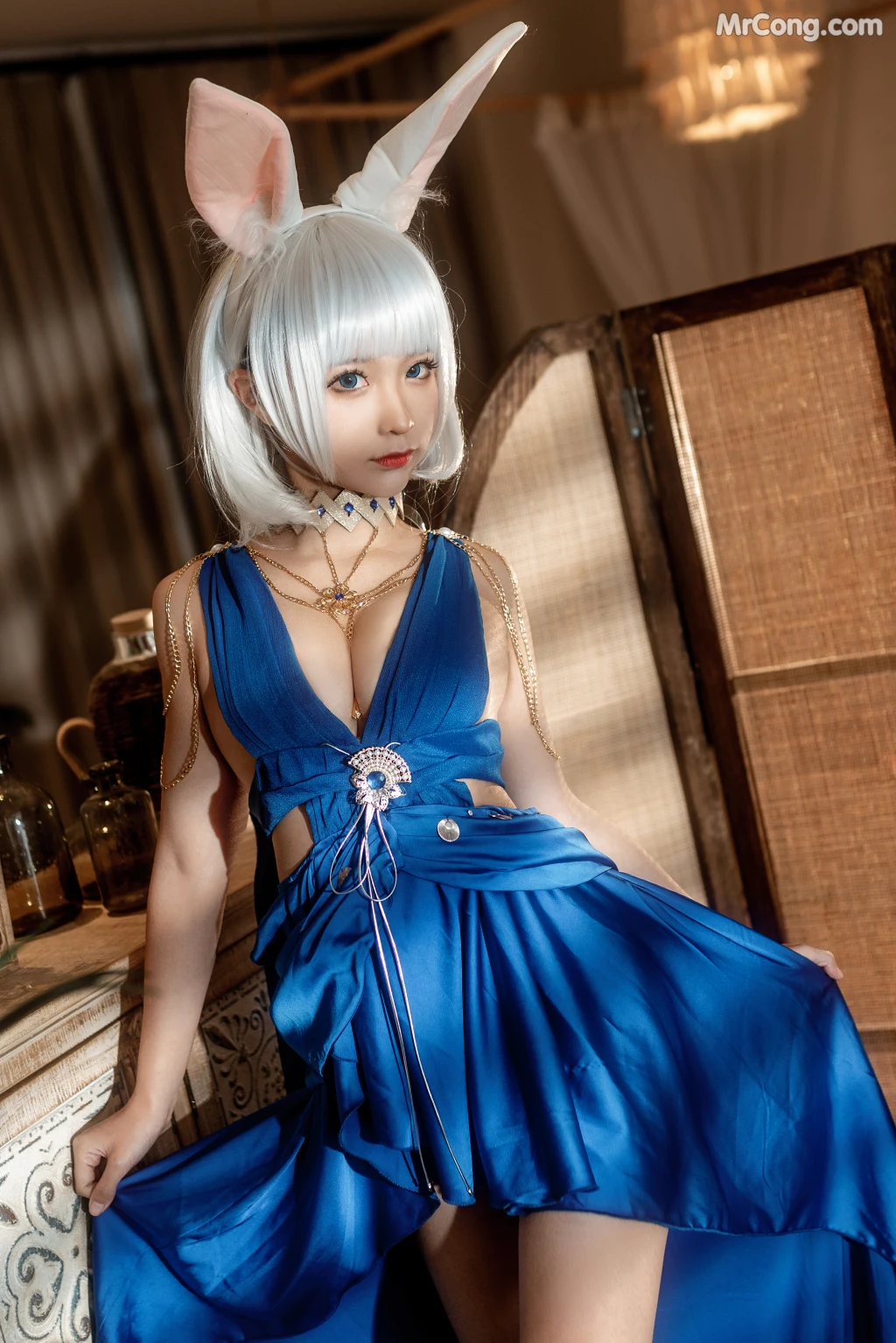 Coser蠢沫沫 chunmomo Vol100 碧蓝航线加贺 40 photos - 38
