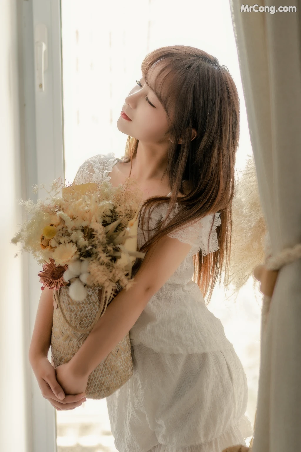 Coser蠢沫沫 chunmomo Vol102 白睡衣 29 photos - 8