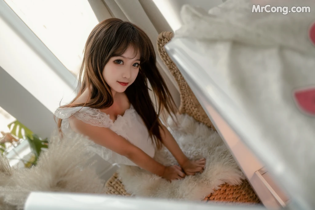 Coser蠢沫沫 chunmomo Vol102 白睡衣 29 photos - 26
